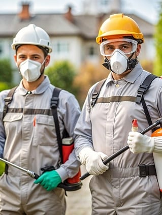 Pest Strike Technician in Action