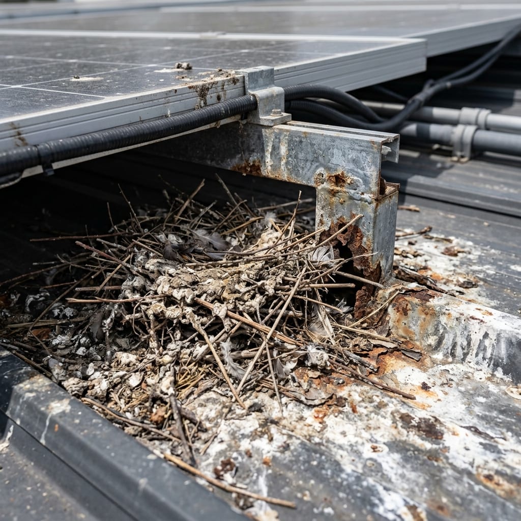 Bird Guano Damage and Nesting